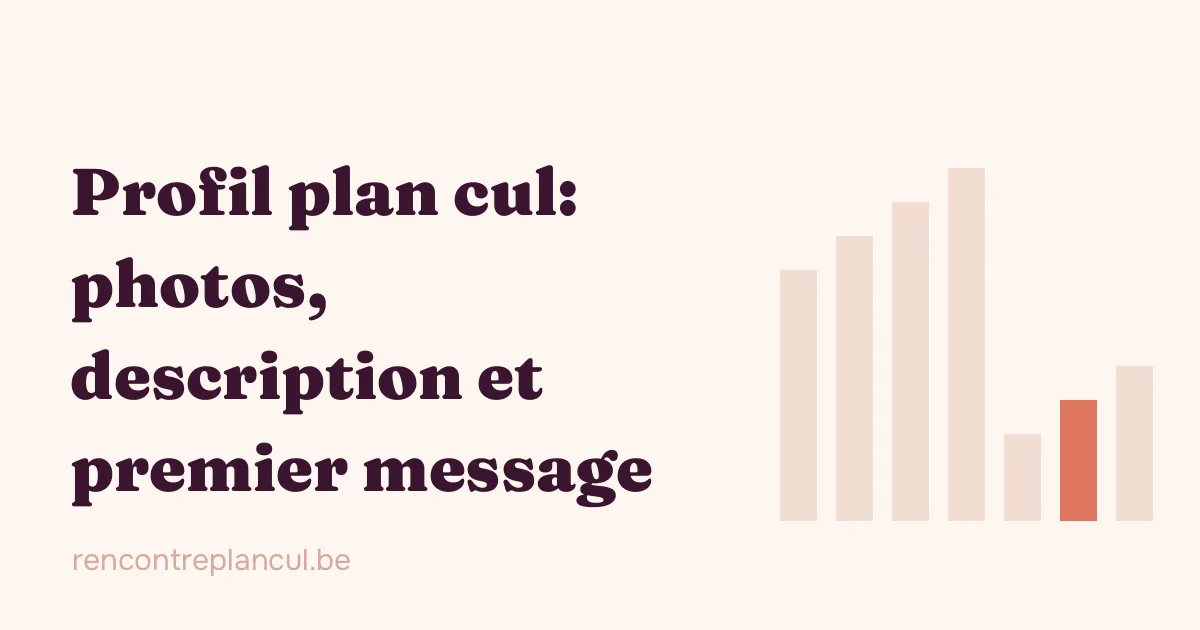 Image de titre: profil plan cul et premier message